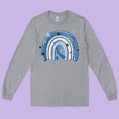In April Wear Blue Autism Awareness Long Sleeve Tee Designed By Maliassmallbusiness