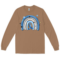 Toasted Coconut in april wear blue autism awareness Long Sleeve Tee - MaliasSmallBusiness