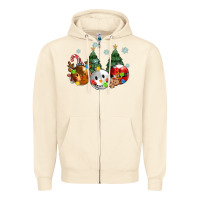 Sandshell christmas Zipper Hoodie - MaliasSmallBusiness