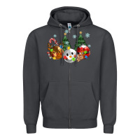 Smoke christmas Zipper Hoodie - MaliasSmallBusiness