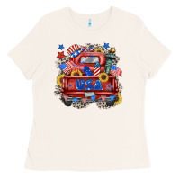 Bone usa truck Ladies Tee - Zillion Design Studio