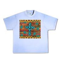 Grape Ice western gemstone cross sunflowers leopard serape glitter wooden tumble Urban Heavy Tee - Artiststas