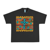 Pigment Black western gemstone cross sunflowers leopard serape glitter wooden tumble Urban Heavy Tee - Artiststas
