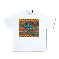 White western gemstone cross sunflowers leopard serape glitter wooden tumble Urban Heavy Tee - Artiststas