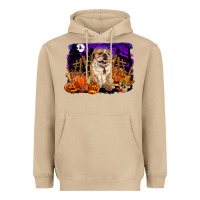 Mushroom Halloween english bulldog Heavyweight Hoodie - RanaPortraitStore