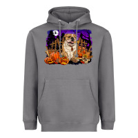 Halloween English Bulldog Heavyweight Hoodie | Teevron