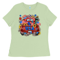 Matcha usa truck Ladies Tee - Zillion Design Studio