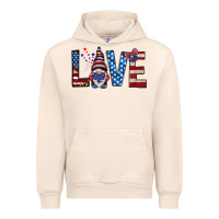 Sandshell 4th Of July love gnome Urban Hoodie - HowdyJamesFarm