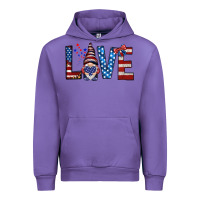 4th Of July Love Gnome Urban Hoodie | Teevron