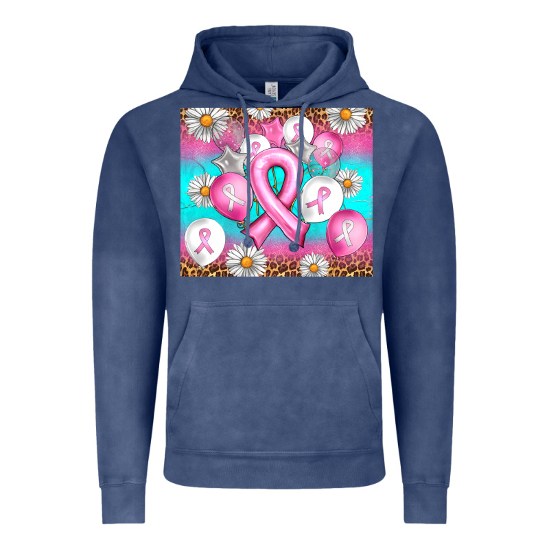 Breast Cancer Balloon Vintage Hoodie by Artiststas | Teevron