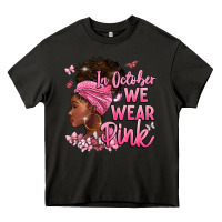 Asphalt in october we wear pink Heavy Core Tee - BarkalooDesign