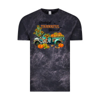 Cloud Black grateful thankful blessed Vintage Tee - JahusDesignShop