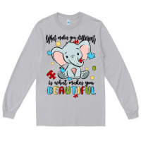 Moon Dust what makes you different is what makes you beautif Long Sleeve Tee - MaliasSmallBusiness