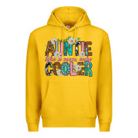 Lemon Auntie Like a Mom Only Cooler Premium Hoodie - texasbilliewilder