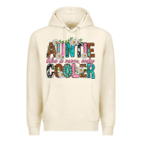 Tofu Auntie Like a Mom Only Cooler Premium Hoodie - texasbilliewilder