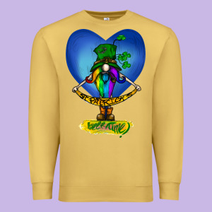 St Patricks Day Gnome Premium Sweatshirt Designed By Bettercallsaul