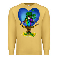 Antique Gold St Patricks Day Gnome Premium Sweatshirt - Bettercallsaul