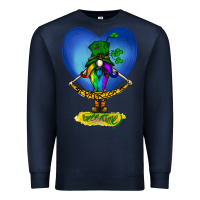 Navy St Patricks Day Gnome Premium Sweatshirt - Bettercallsaul