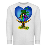 Oatmeal Heather St Patricks Day Gnome Premium Sweatshirt - Bettercallsaul