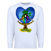 White St Patricks Day Gnome Premium Sweatshirt - Bettercallsaul