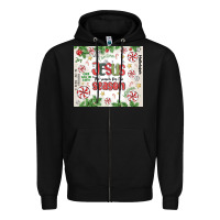 Black christian christmas  jesus the reason Zipper Hoodie - MaliasSmallBusiness