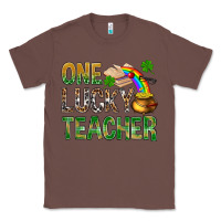 Chestnut one lucky teacher st patricks Classic Tee - NancyCooperArtShop