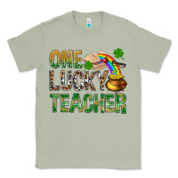 Matcha one lucky teacher st patricks Classic Tee - NancyCooperArtShop