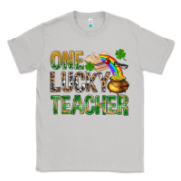 Moon Dust one lucky teacher st patricks Classic Tee - NancyCooperArtShop