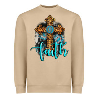 Mushroom faith western turquoise Heavyweight Sweatshirt - AdoDesignShop