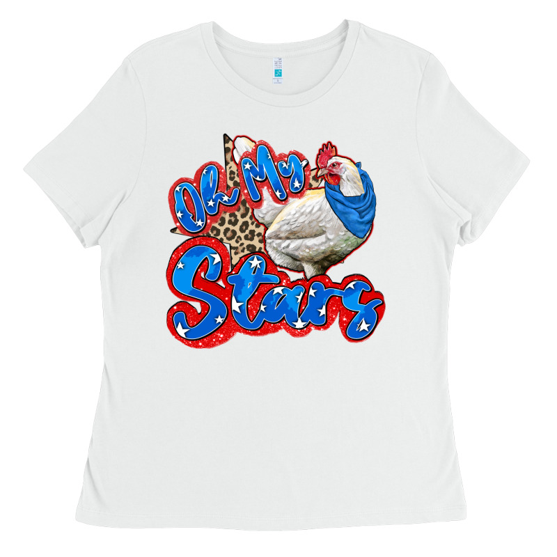 Oh My Stars Chicken Ladies Tee by Zillion Design Studio | Teevron