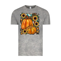 Cloud Rock sunflowers, pumpkin, cowhide, serape Vintage Tee - JahusDesignShop