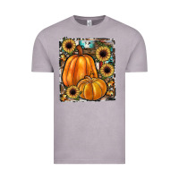 Vintage Zinc sunflowers, pumpkin, cowhide, serape Vintage Tee - JahusDesignShop