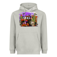 Moon Dust Halloween tractor Heavyweight Hoodie - RanaPortraitStore