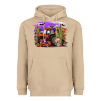Mushroom Halloween tractor Heavyweight Hoodie - RanaPortraitStore