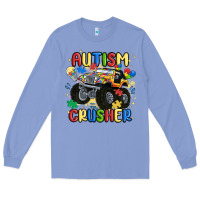 Colony Blue autism crusher Long Sleeve Tee - MaliasSmallBusiness