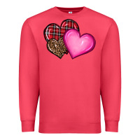 Cardinal valentine's day hearts Premium Sweatshirt - RanaPortraitStore