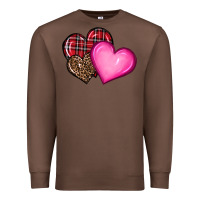 Chestnut valentine's day hearts Premium Sweatshirt - RanaPortraitStore
