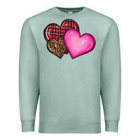 Valentine's Day Hearts Premium Sweatshirt | Teevron