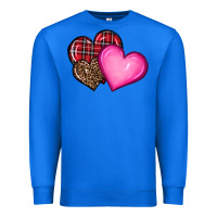 True Royal valentine's day hearts Premium Sweatshirt - RanaPortraitStore