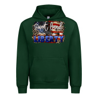 Forest Green Sweet land of liberty 4th of july Urban Hoodie - CowGirlArtShop