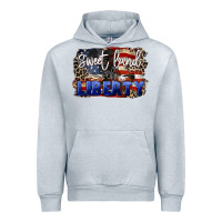 Heather Grey Sweet land of liberty 4th of july Urban Hoodie - CowGirlArtShop