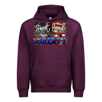 Mauve Wine Sweet land of liberty 4th of july Urban Hoodie - CowGirlArtShop