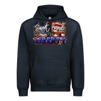 Navy Sweet land of liberty 4th of july Urban Hoodie - CowGirlArtShop