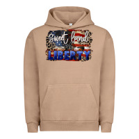 Pigment Burro Sweet land of liberty 4th of july Urban Hoodie - CowGirlArtShop