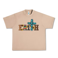 Burro western gemstone cross faith Urban Heavy Tee - Artiststas