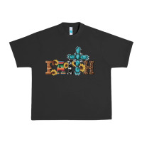 Pigment Black western gemstone cross faith Urban Heavy Tee - Artiststas