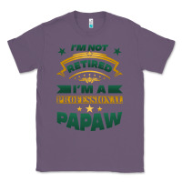 Lavender i'm not retired i'm a professional papaw Classic Tee - Jasminsmagicworld