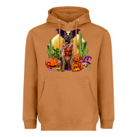 Meerkat Halloween german shepherd Heavyweight Hoodie - RanaPortraitStore
