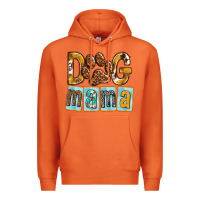 Carrot Dog Mama with Paw Premium Hoodie - texasbilliewilder