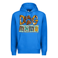 True Royal Dog Mama with Paw Premium Hoodie - texasbilliewilder